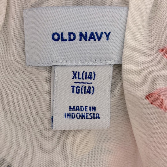 Old Navy Floral Tank Top - Youth size XL (14) - Picture 6 of 6